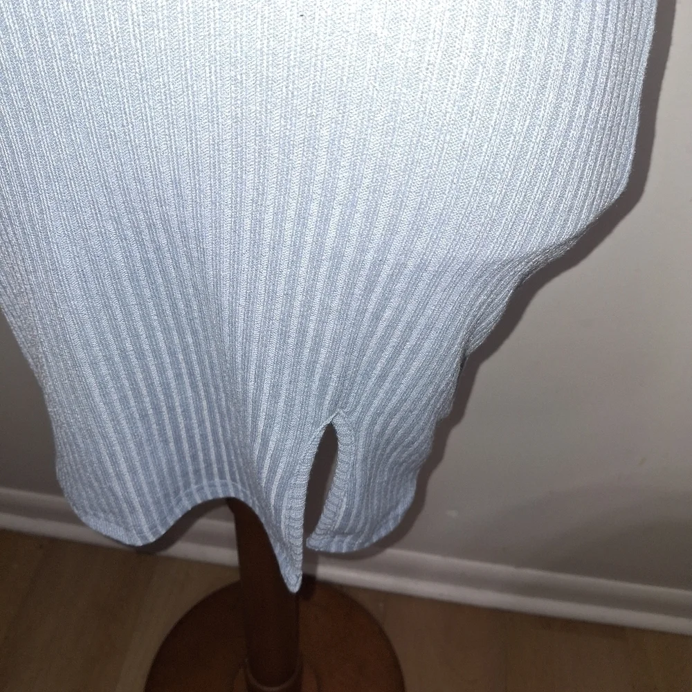 Shein- Baby Blue Mini Dress- W Sz Small 4 - Picture 3 of 6